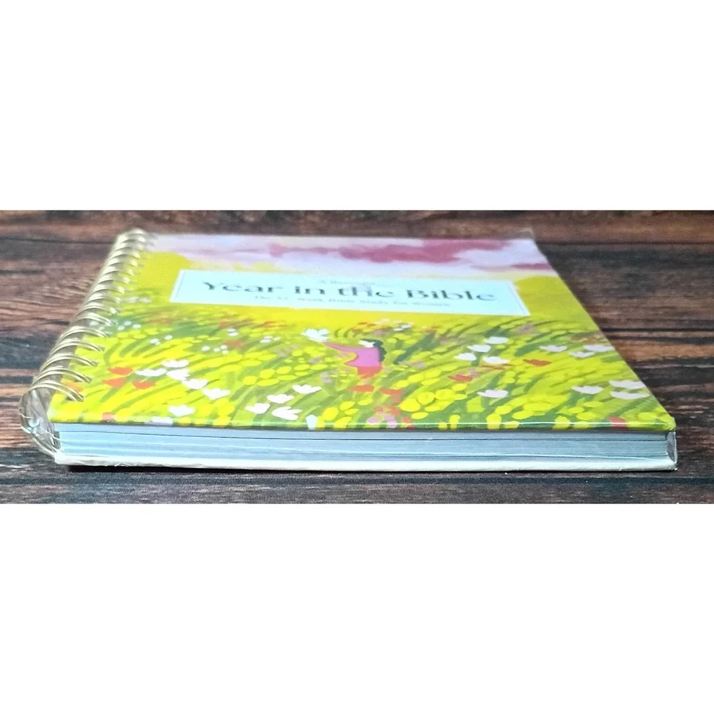 A Beautiful Year in the Bible 52-Week Bible Study for Women Spiral Bound Journal